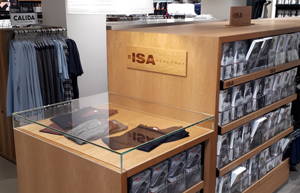 Interne Seite: ISA Bodywear Herrenunterwäsche Shop in Shop, Jelmoli, Zürich